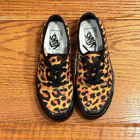 Vans Authentic 44 Dx Anaheim Factory Leopard Shoes - Picture 4 of 8